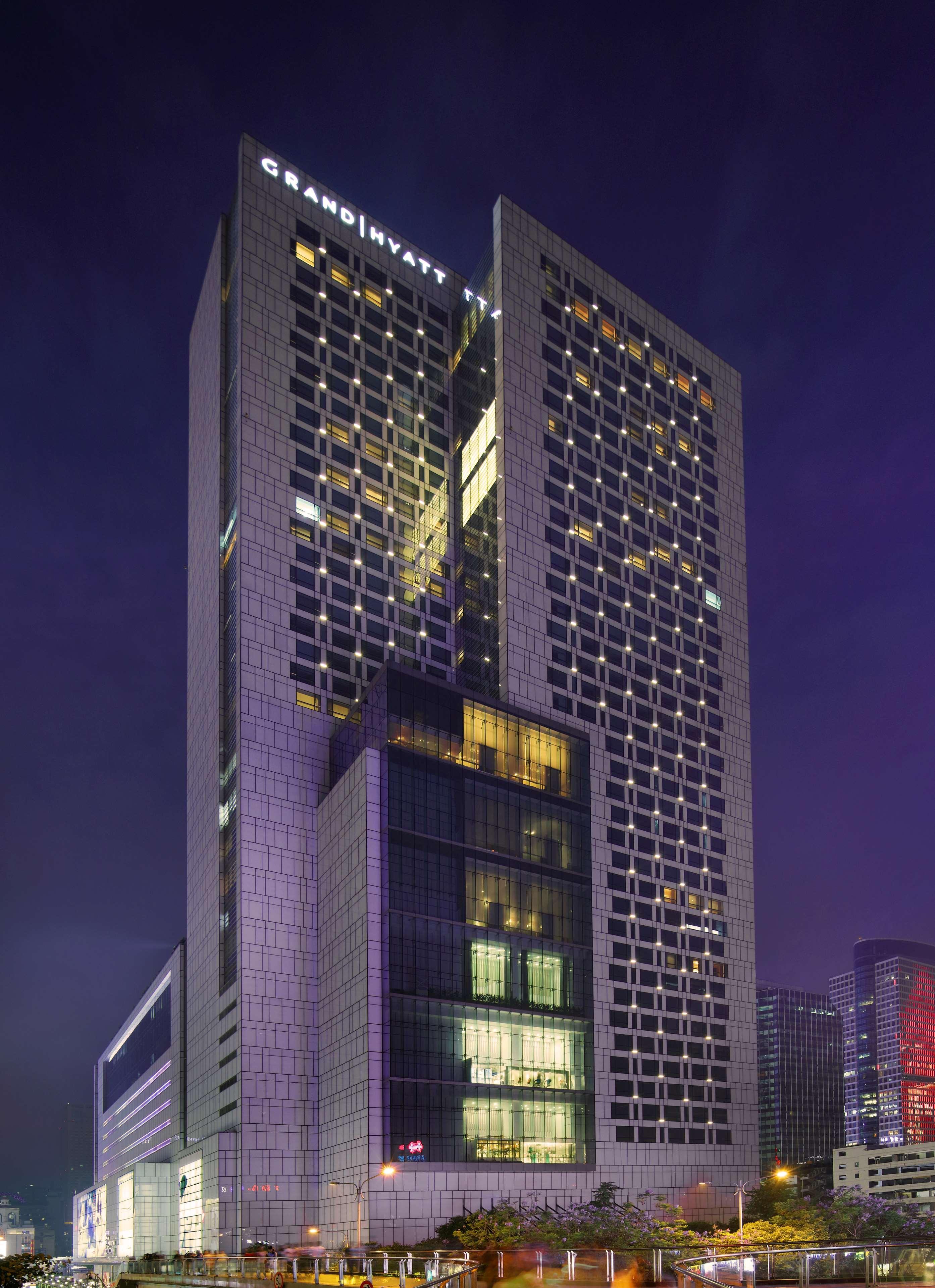 Hotel Grand Hyatt Chengdú Exterior foto