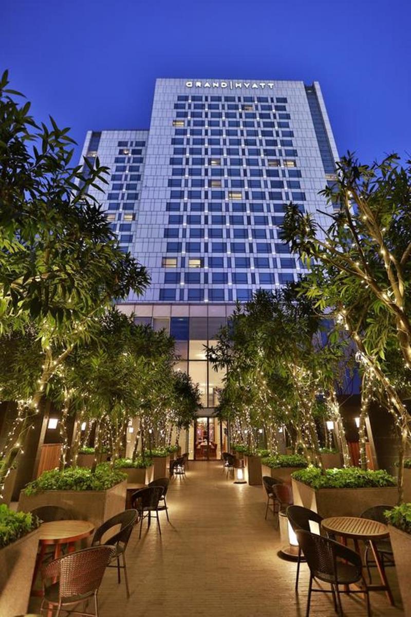 Hotel Grand Hyatt Chengdú Exterior foto